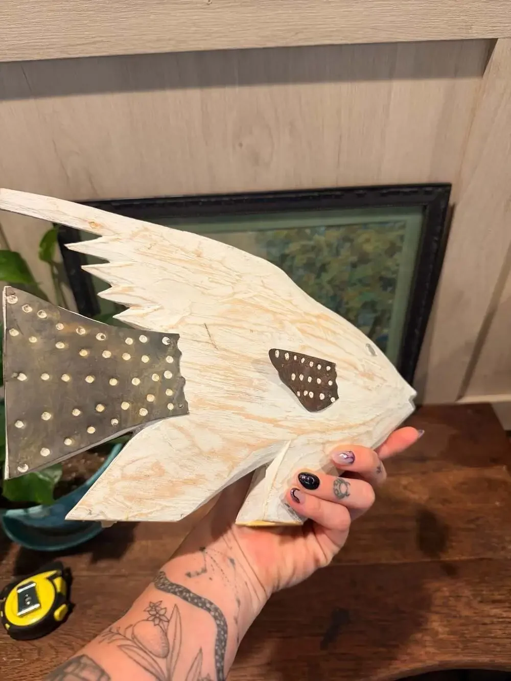 Unknown hand carved
